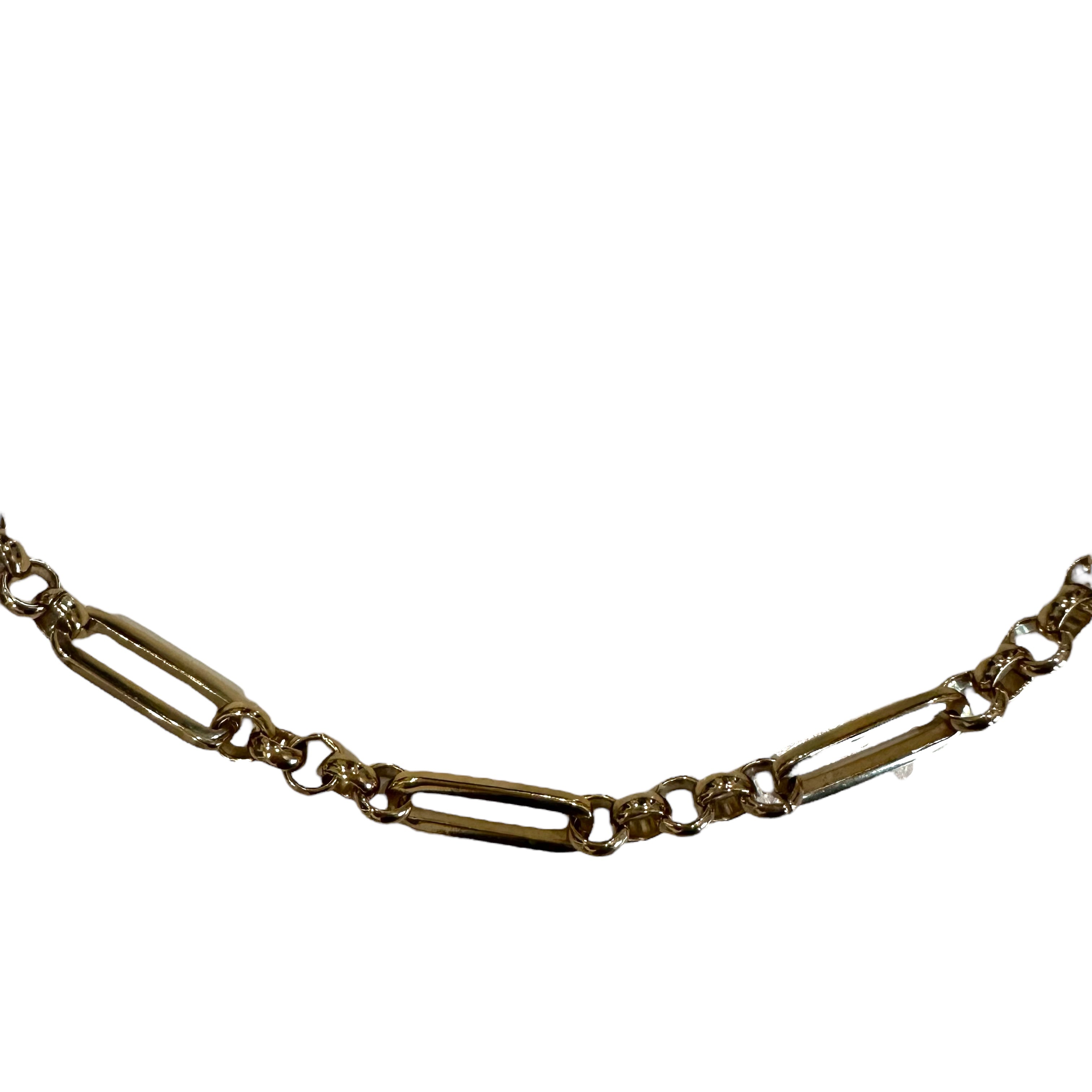 Kayla Alternating Link Necklace